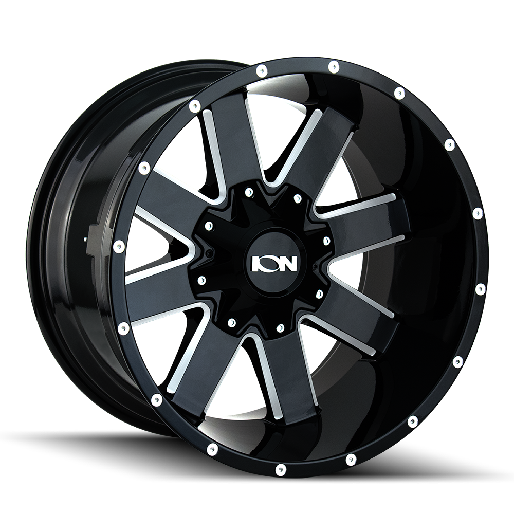 ION 141 GLOSS BLACK MILLED 17" & 18"