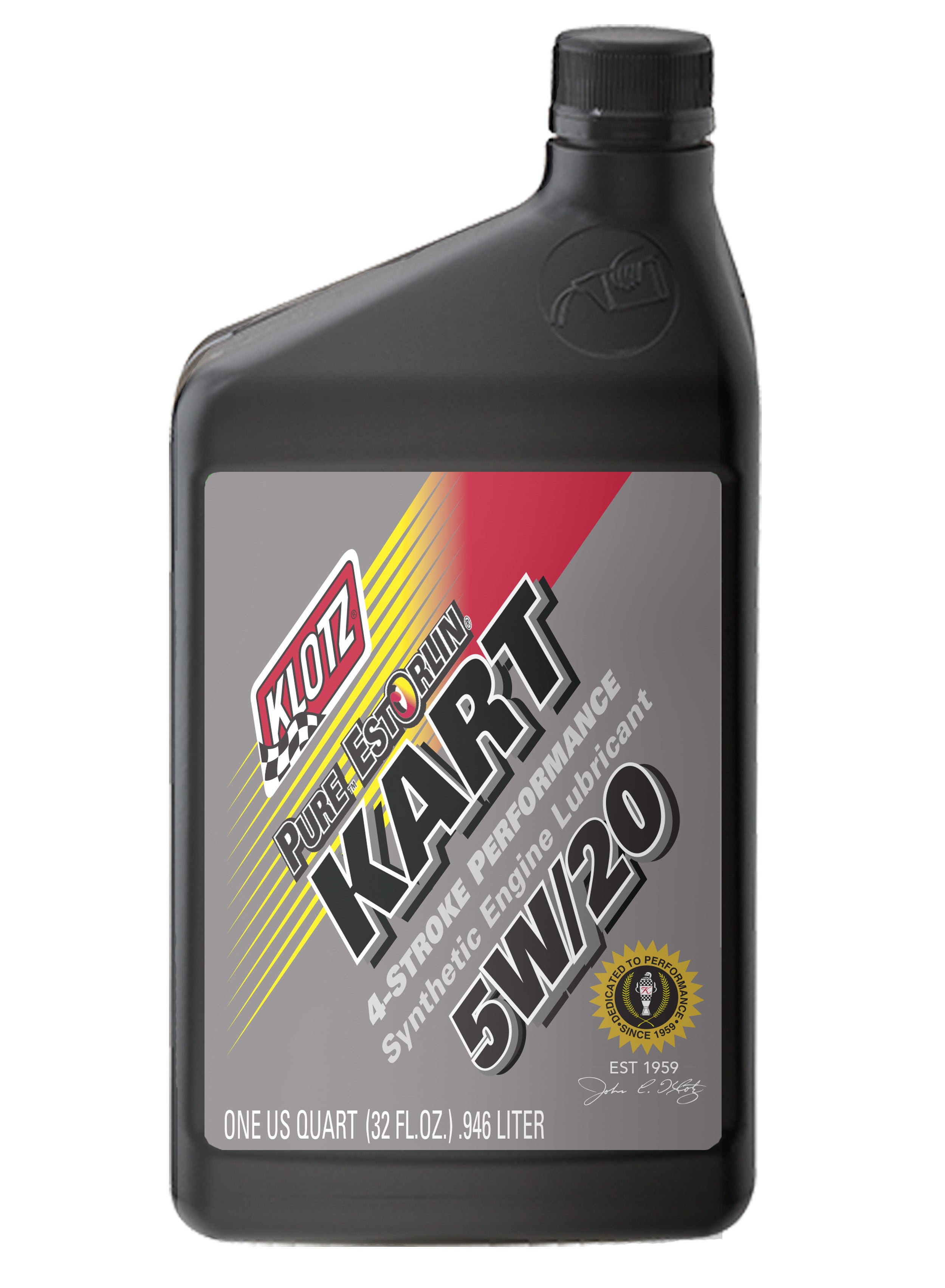 KLOTZ SYNTHETIC LUBRICANTS Pure Estorlin Kart 4 Stroke 5w20 1 Quart