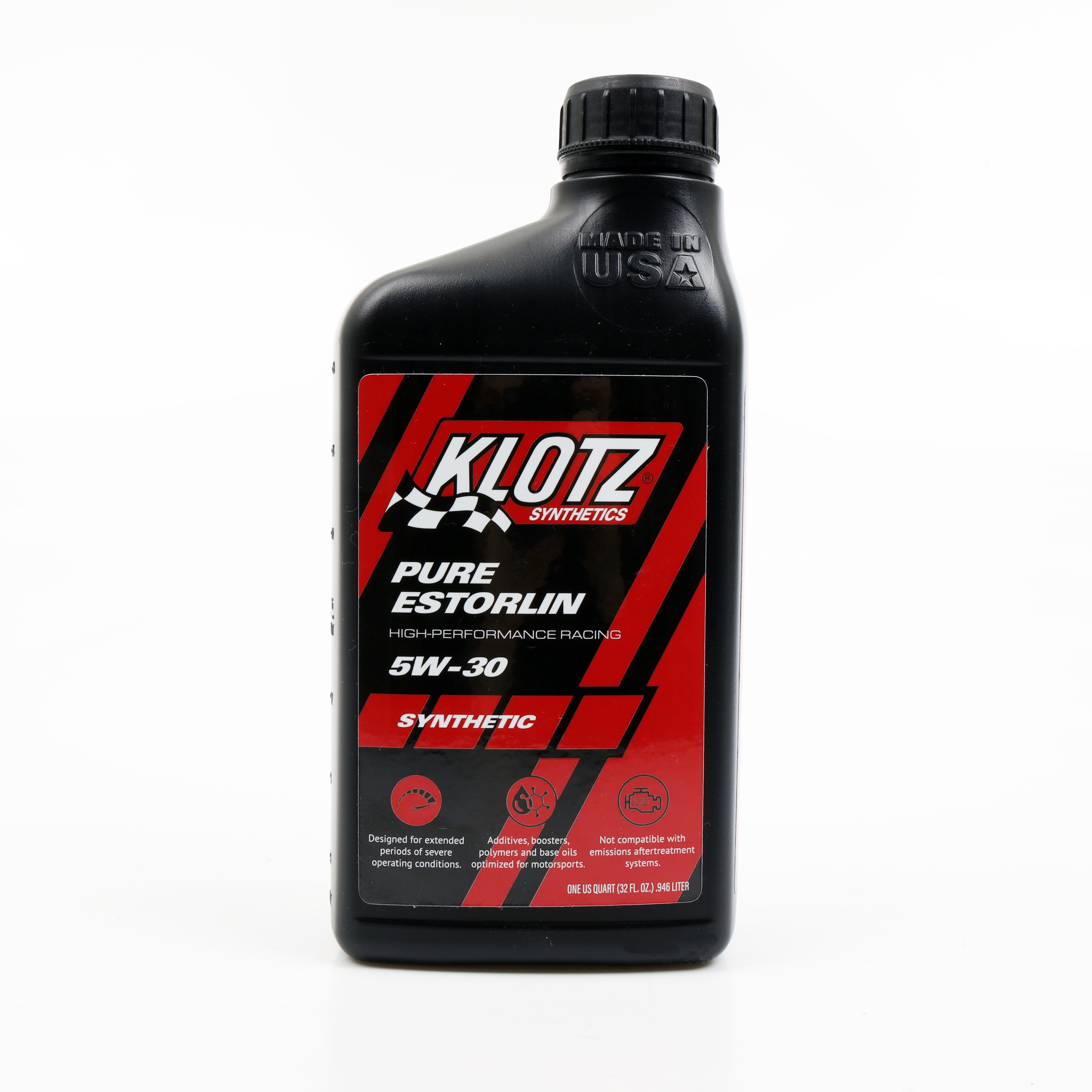 KLOTZ SYNTHETIC LUBRICANTS Pure Estorlin Synthetic Oil 5w30 1 Quart