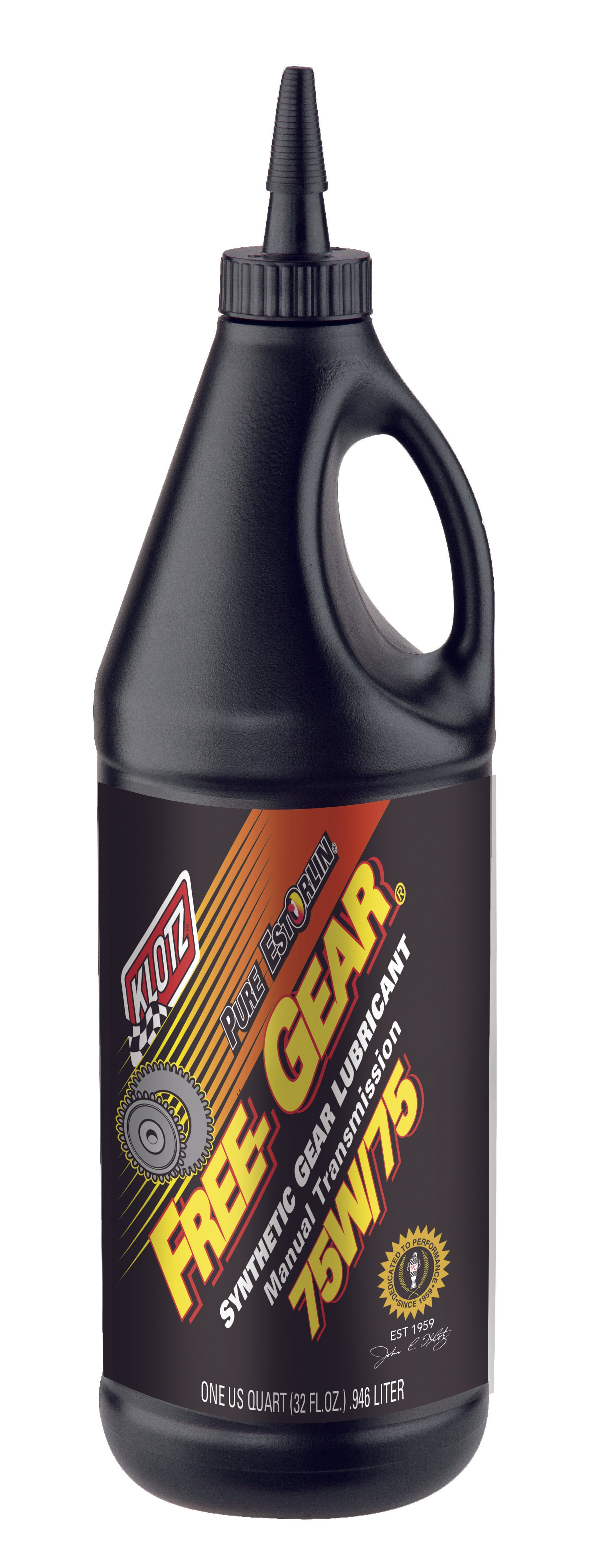 KLOTZ SYNTHETIC LUBRICANTS Pure Estorlin Qualifier Trans Oil 75w75 1 Quart