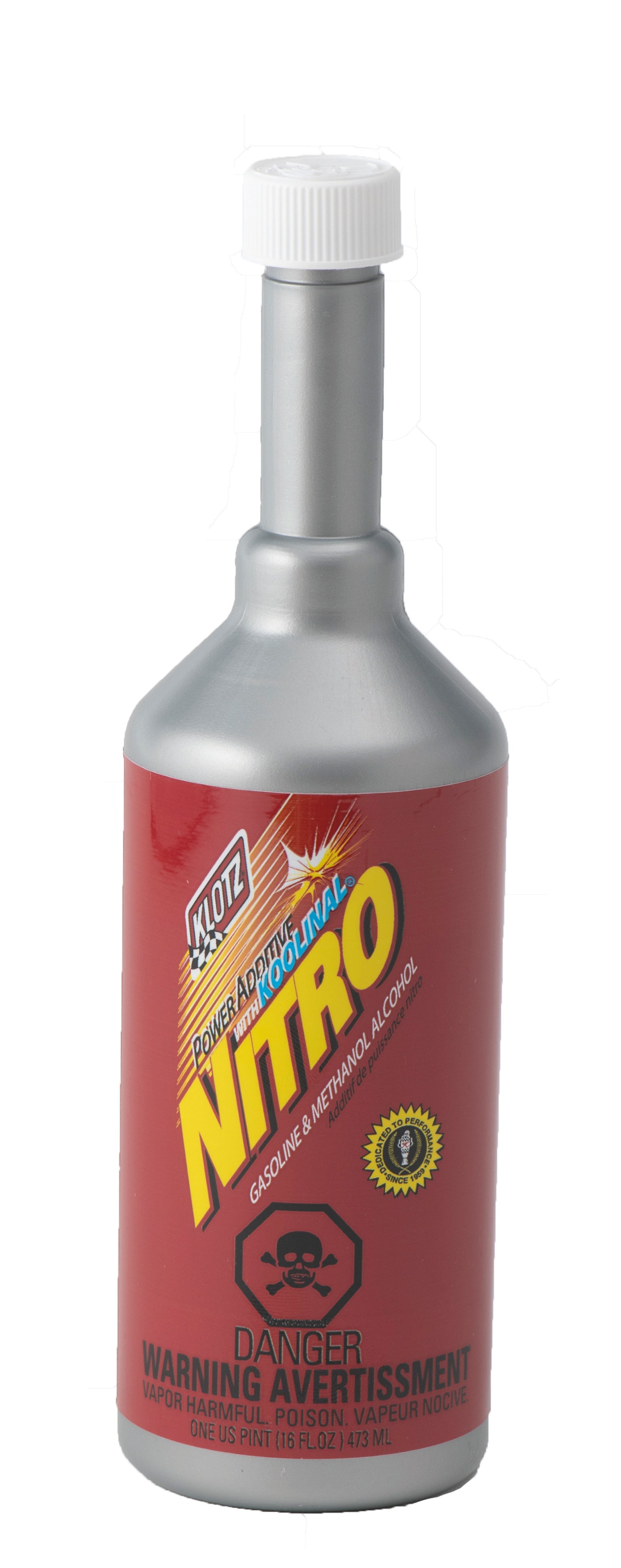 KLOTZ SYNTHETIC LUBRICANTS Nitro Power Additive w/ Koolinal 1Pint