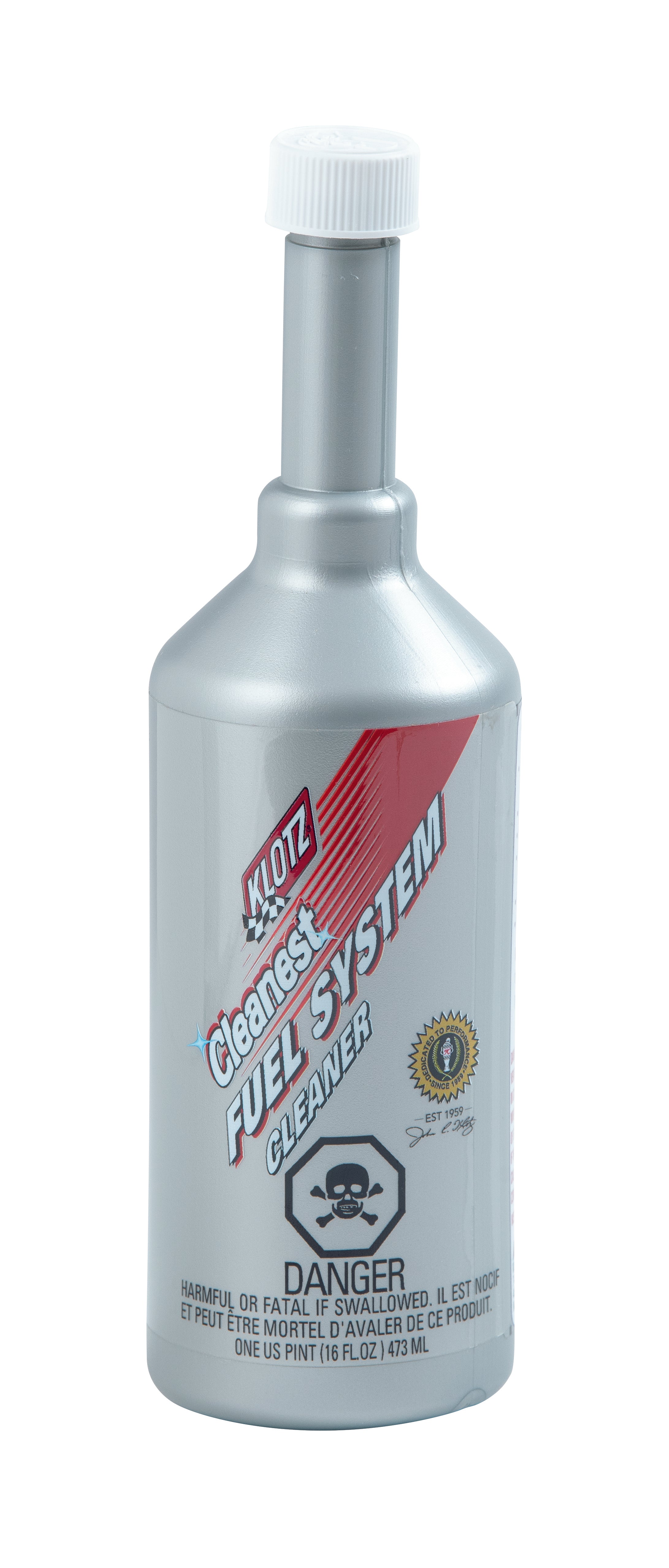 KLOTZ SYNTHETIC LUBRICANTS Cleanest Fuel System Cle aner 1 Pint