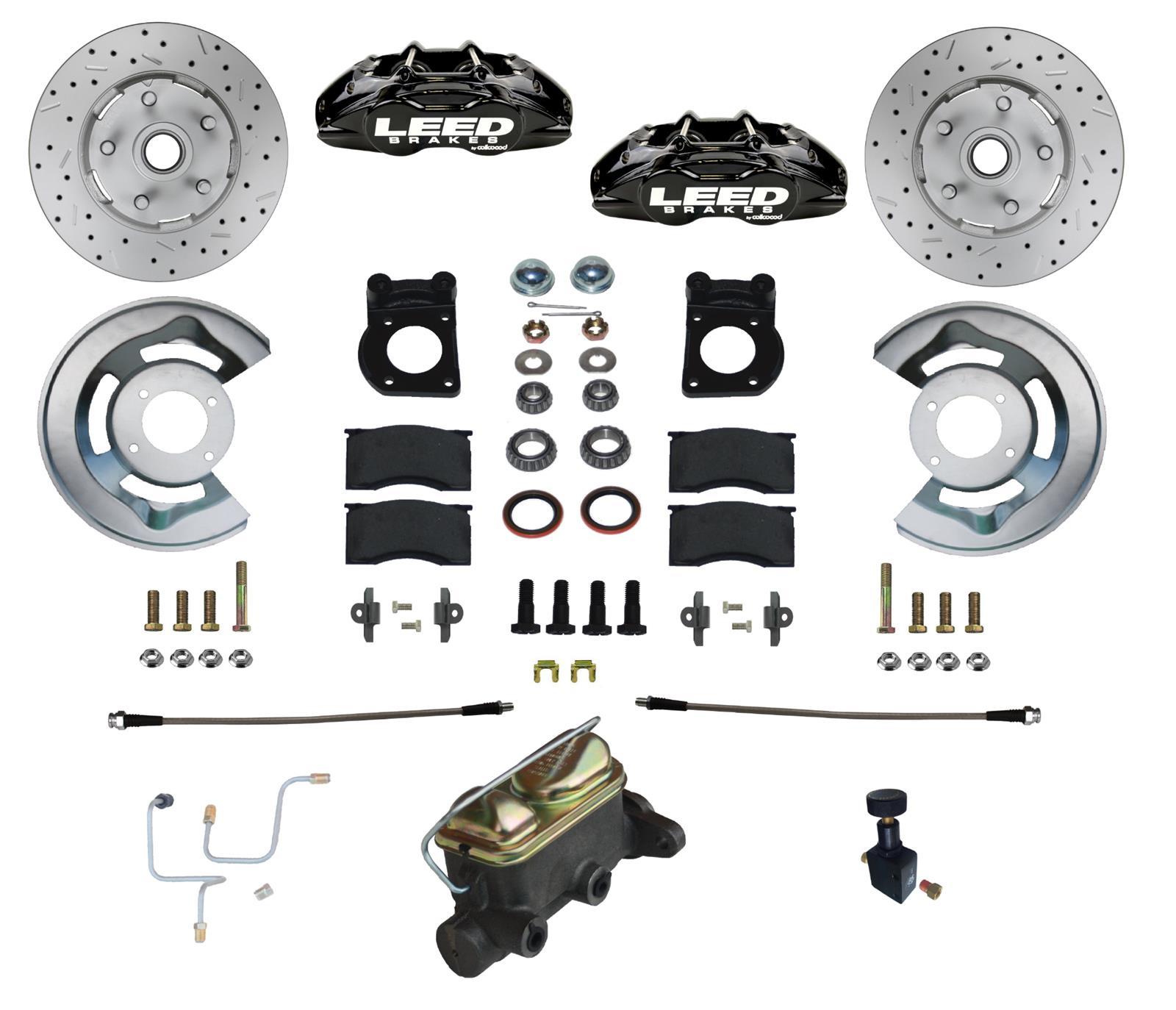 LEED BRAKES 65-66 Mustang Brake Conversion Kit