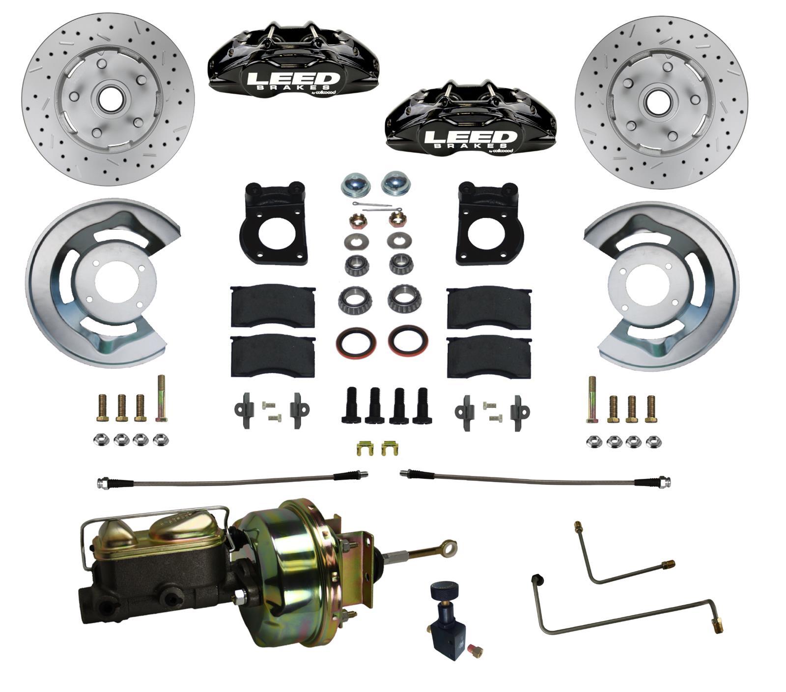 LEED BRAKES 65-66 Mustang Brake Conversion Kit