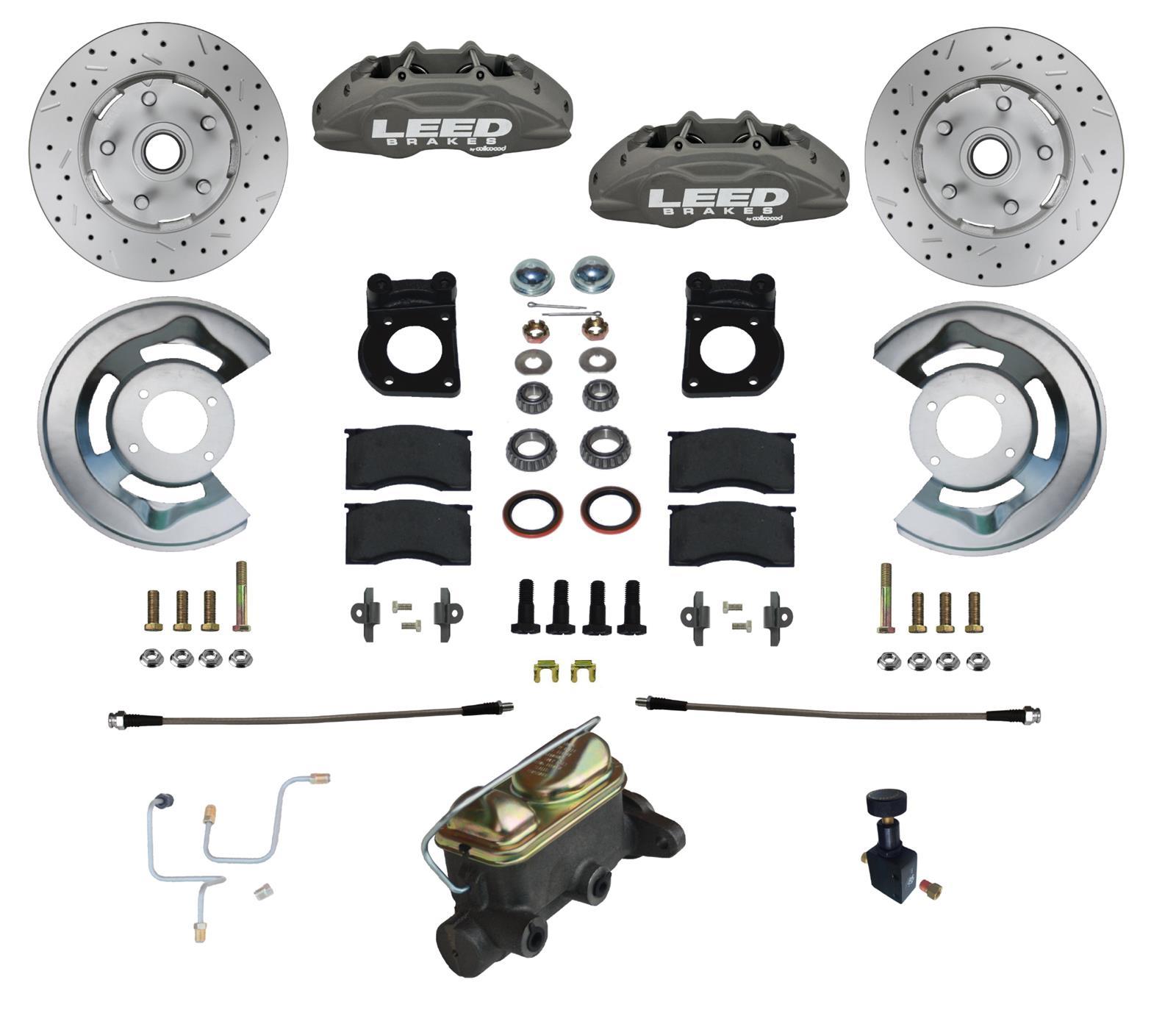 LEED BRAKES 65-66 Mustang Brake Conversion Kit