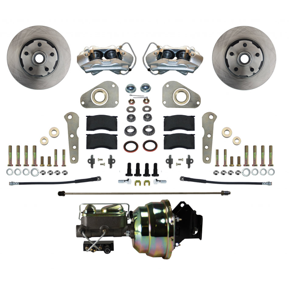 LEED BRAKES Ford Full Size Power Dis c Brake Conversion Kit