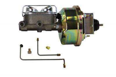 LEED BRAKES Hydraulic Kit - Power Dr um Brakes 64.5-66 Mustan