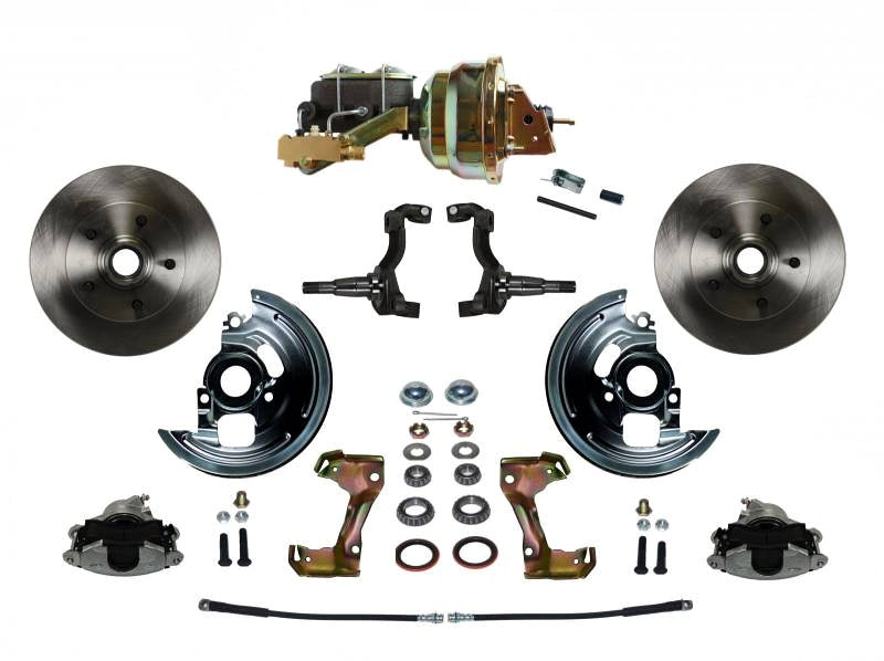 LEED BRAKES GM A/F/ X-Body Power Coversion Brake Kit