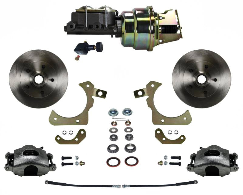 LEED BRAKES 55-58 GM Full Size Car Brake Conversion Kit