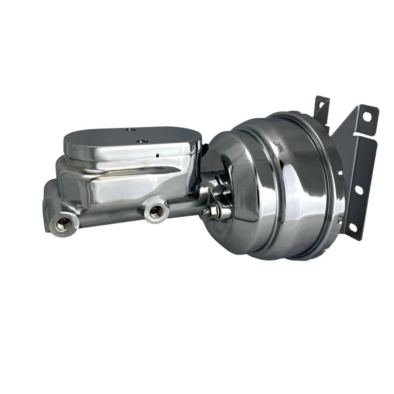 LEED BRAKES 73-87 GM P/U Brake Booster 8in Dual Chrome