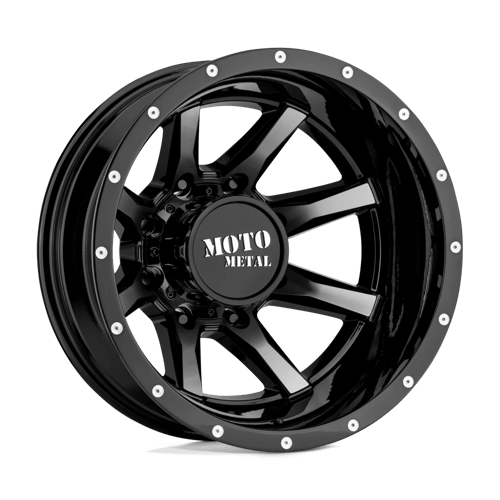 MOTO METAL MO995 Gloss Black Machined - Rear