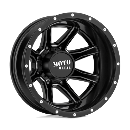 MOTO METAL MO995 Satin Black Milled - Rear