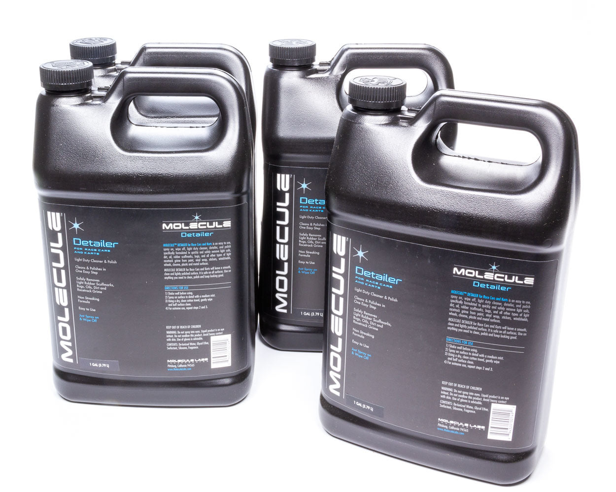 MOLECULE Race Car Detailer Gallon Case of 4