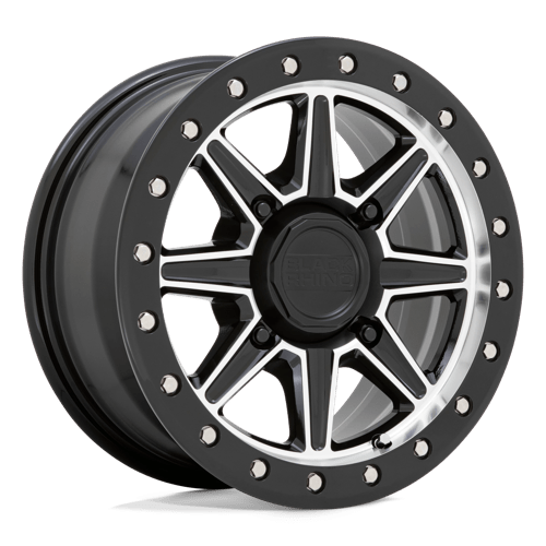 BLACK RHINO POWERSPORTS WEBB UTV Gloss Black W/ Machined Face