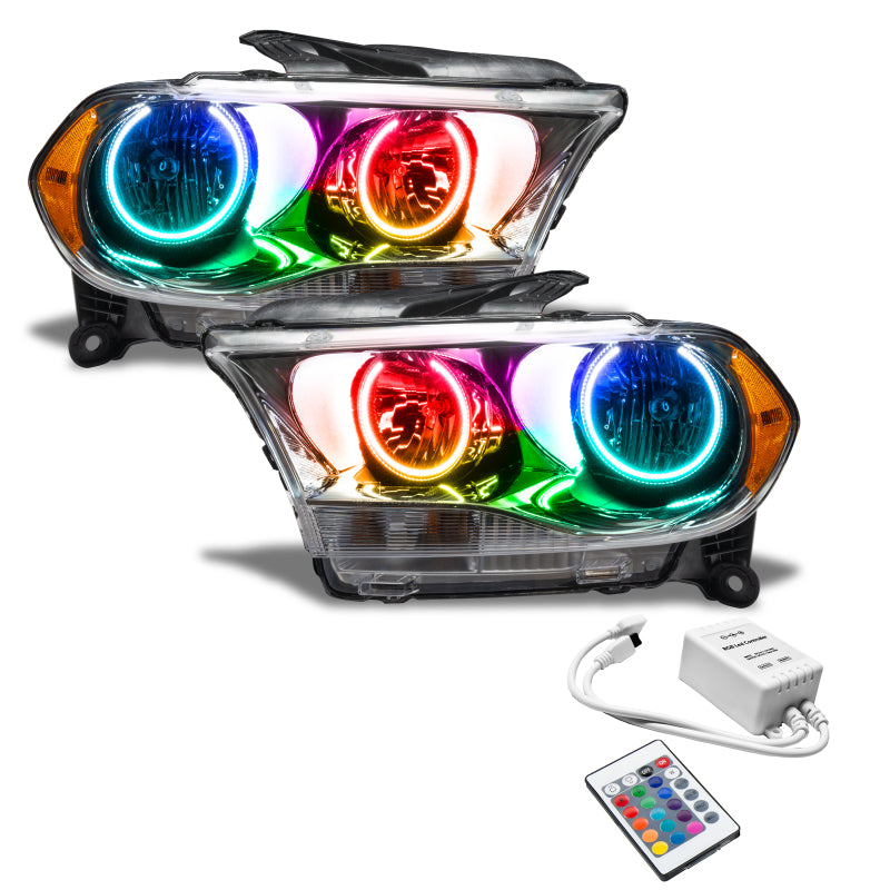 ORACLE 11-13 Dodge Durango SMD HL Halogen - Chrome - ColorSHIFT w/ Simple Controller NO RETURNS