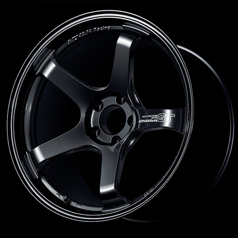 ADVAN GT Beyond 20x12 +20 5-114.3 Racing Titanium Black Wheel