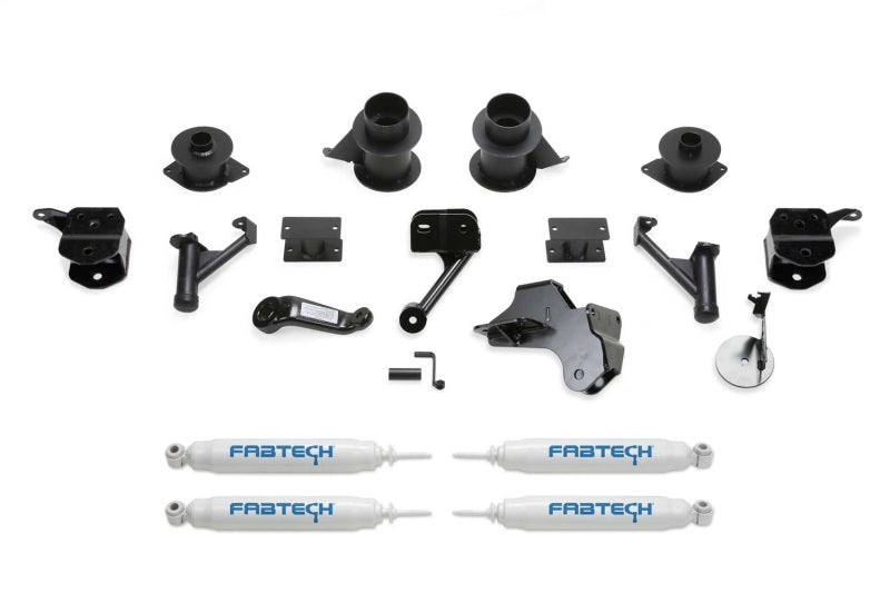 FABTECH 19-22 Ram 2500 4WD 5in Basic Kit w/Perf Shks