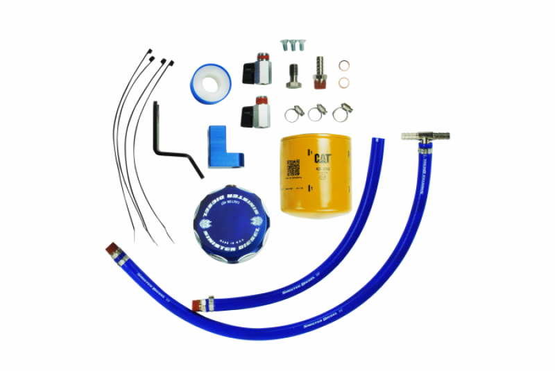 SINISTER DIESEL 20-21 Ford 6.7L Powerstroke Coolant Filtration System w/ CAT Filter