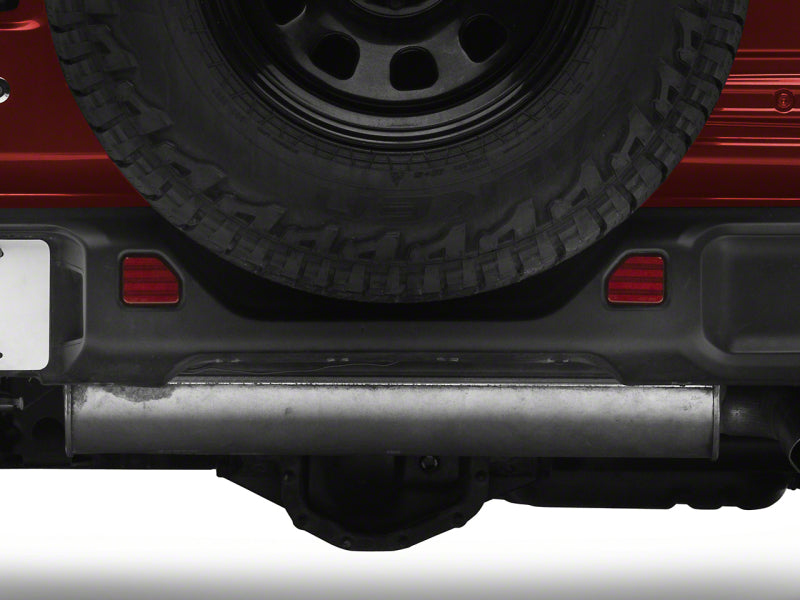 RAXIOM 18-23 Jeep Wrangler JL Moab Rubicon Sahara Axial LED Rear Bumper Reflector Lights- Clear