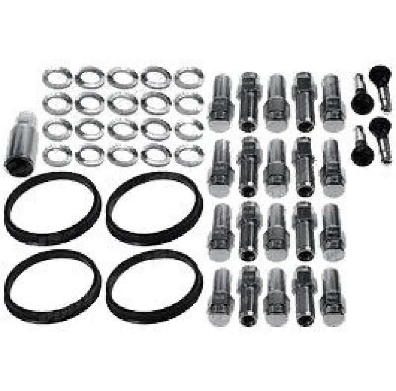 RACE STAR 14mmx1.50 CTS-V Open End Deluxe Lug Kit - 20 PK