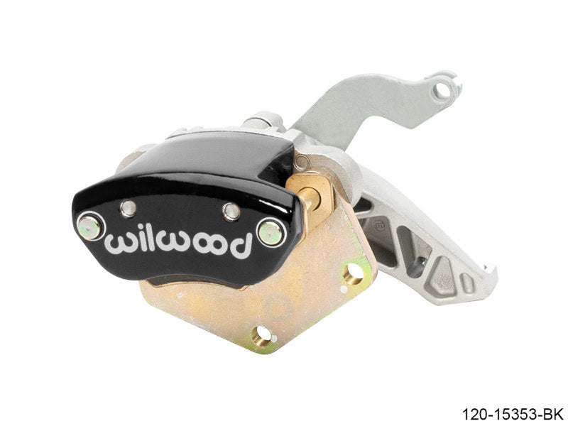 WILWOOD Caliper-MC4 Mechanical Parking Brake-R/H - Black 2.00 MT 1.19in Piston .81in Disc