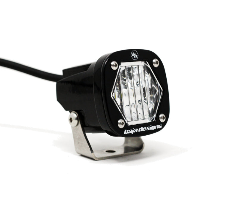 BAJA DESIGNS S1 Wide Cornering LED Light w/ Mounting Bracket Single