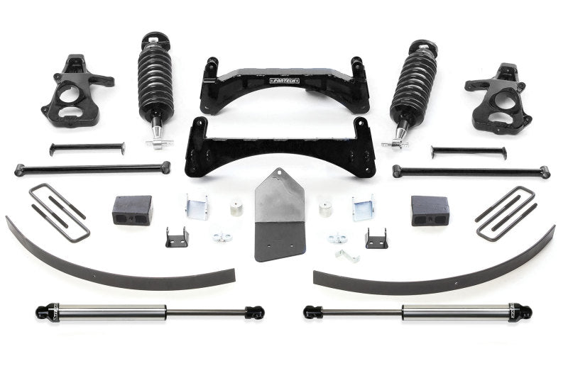 FABTECH 07-13 GM C1500 P/U w/o Autoride 2WD 6in Perf Sys w/Dlss 4.0C/Os & Rr Dlss