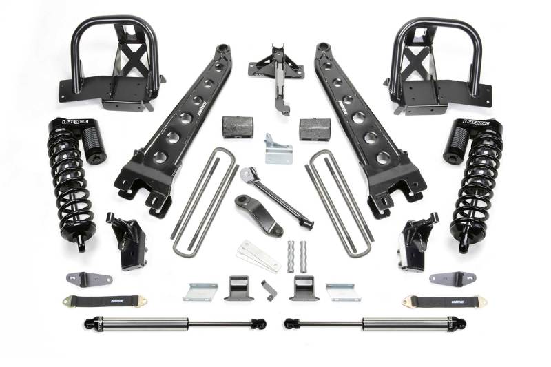 FABTECH 11-16 Ford F350 4WD 4in Rad Arm Sys w/Dlss 4.0 C/O& Rr Dlss