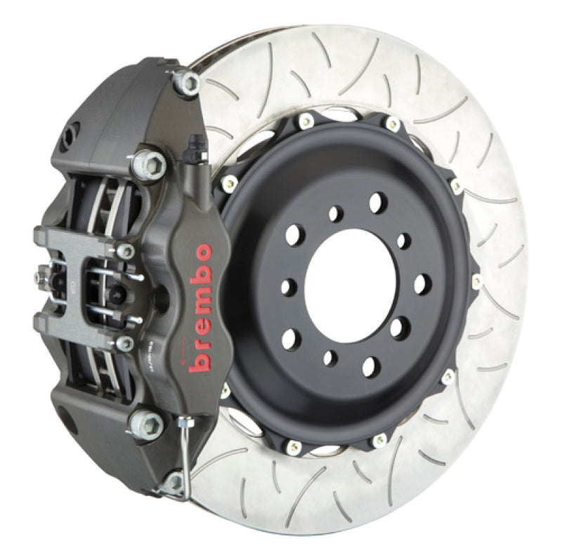 BREMBO 05-09 Corvette Z51 PISTA Front Race BBK 4 Piston Billet 2pc355x35x53a 2pc Rotor T3-Clear HA