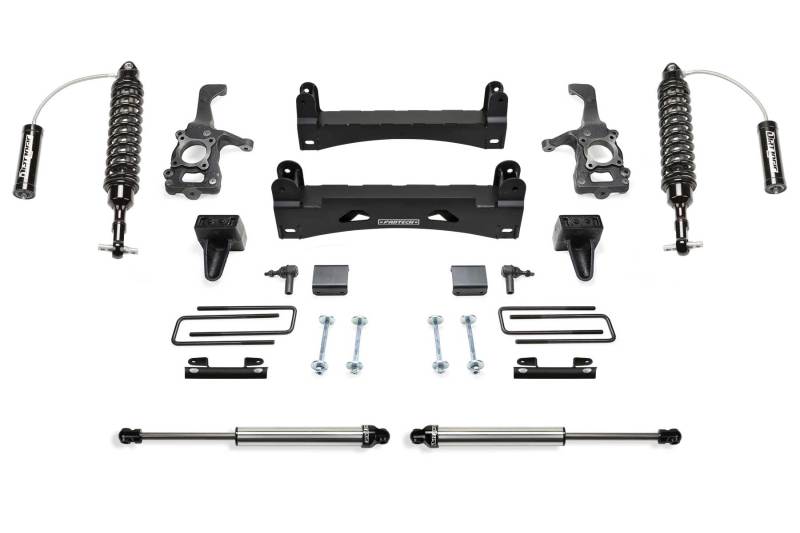 FABTECH 15-20 Ford F150 2WD 6in Perf Sys w/2.5 Resi & 2.25