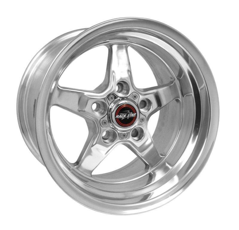 RACE STAR 92 Drag Star 15x10.00 5x115bc 6.25bs Direct Drill Polished Wheel