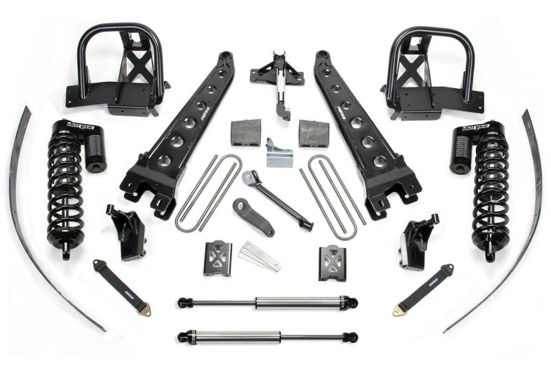 FABTECH 08-10 Ford F250 4WD w/Factory Overload 8in Rad Arm Sys w/Dlss 4.0 C/O& Rr Dlss