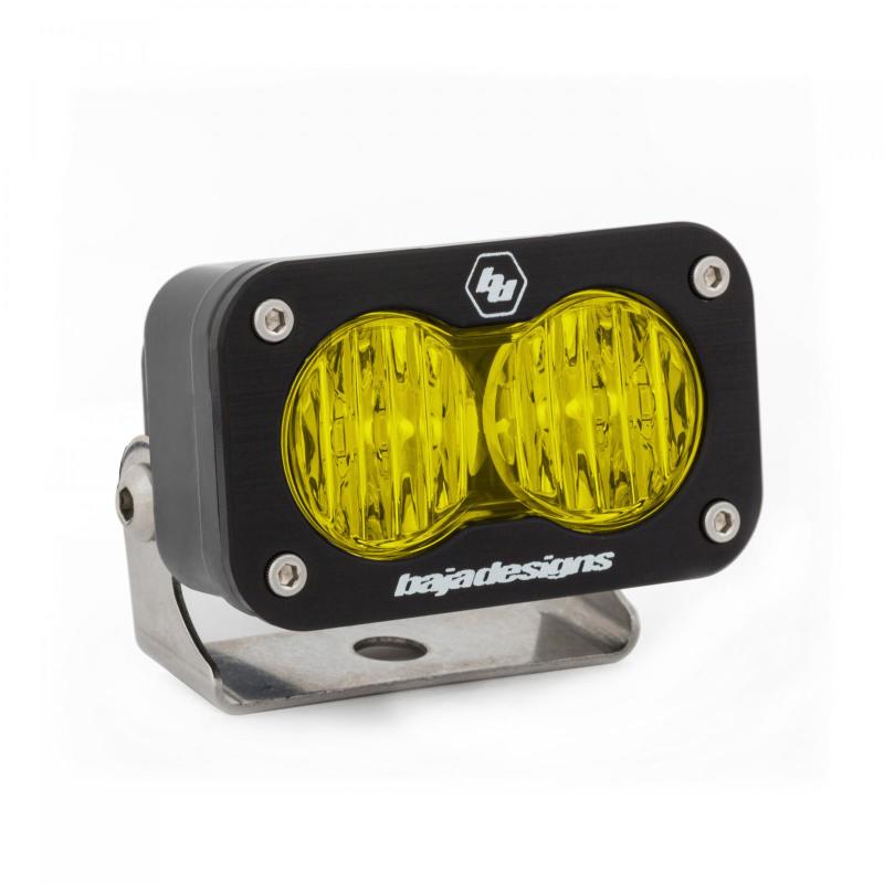 BAJA DESIGNS S2 Sport Wide Cornering Pattern LED Work Light - Amber