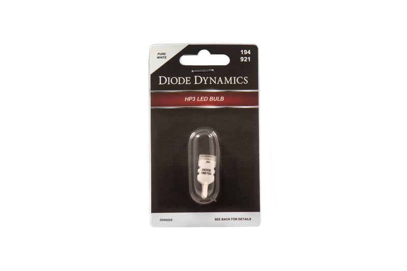 DIODE DYNAMICS 194 LED Bulb HP3 LED Pure - White Short (Single)