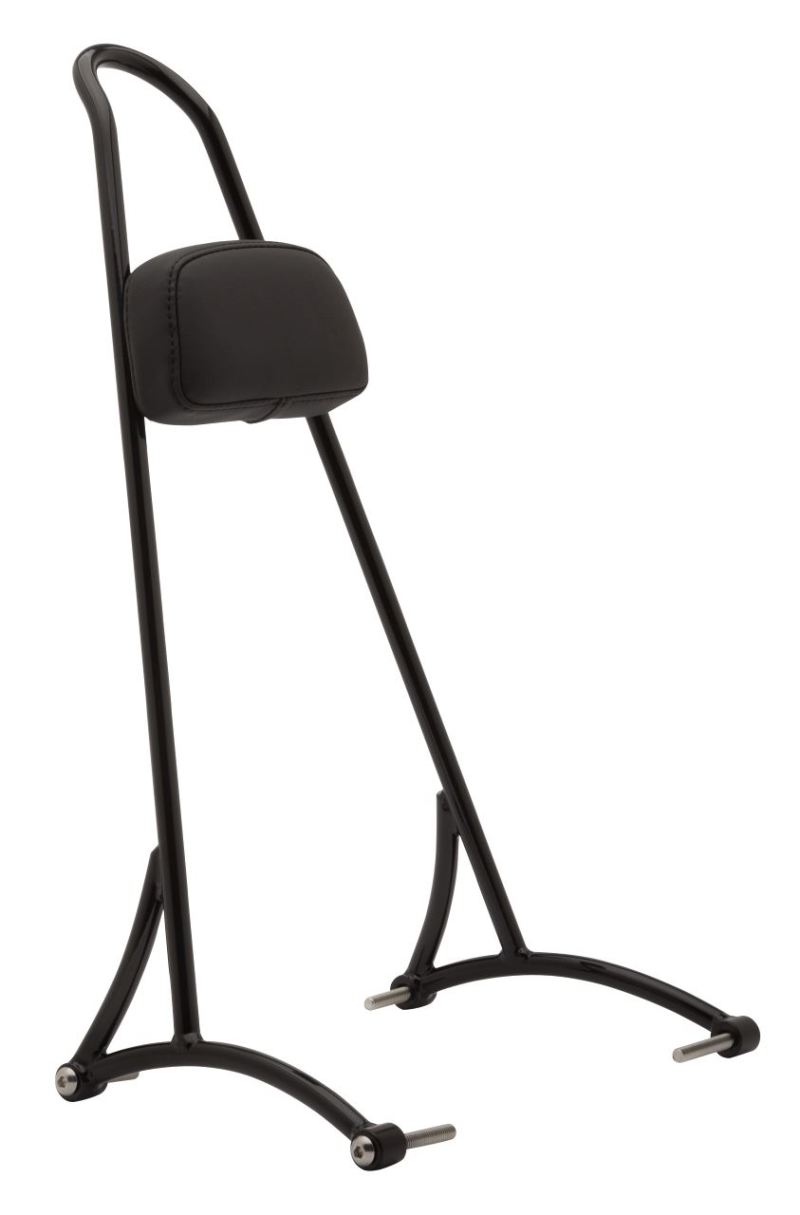 BURLY BRAND Tall Sissy Bar 20in - Black