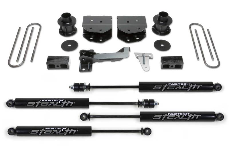 FABTECH 05-07 Ford F250/350 4WD 4in Budget Sys w/Stealth