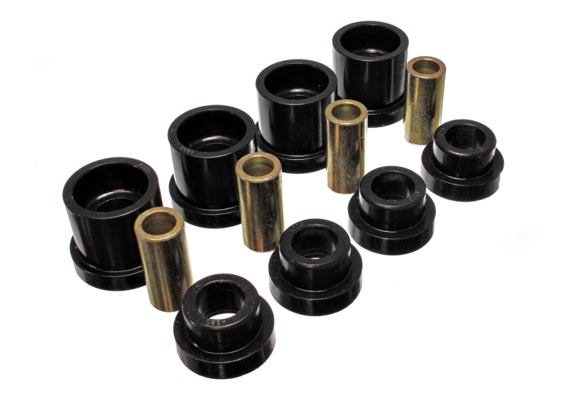 ENERGY SUSPENSION 95-98 Nissan 240SX (S14) Black Rear Subframe Insert Set (Must reuse all metal part