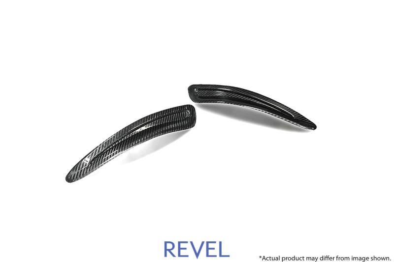 REVEL GT Dry Carbon Hood Duct Cover 2020 Toyota GR Supra - 2 Pieces