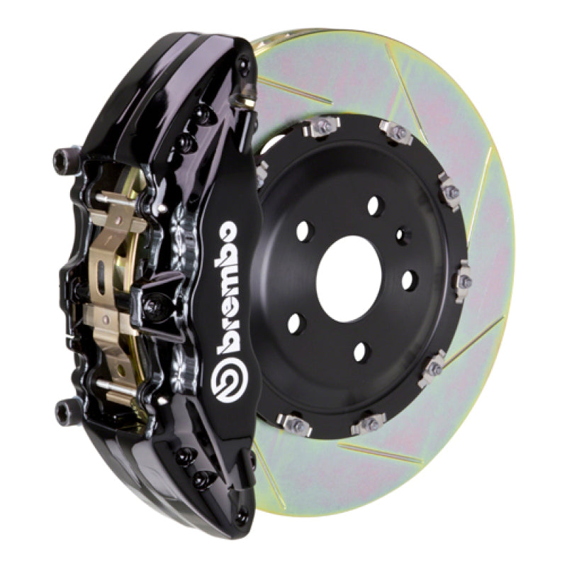 BREMBO 05-08 LR3/05-13 Range Rover Sport Fr GT BBK 6Pist Cast 2pc 380x34 2pc Rotor Slot Type1-Black