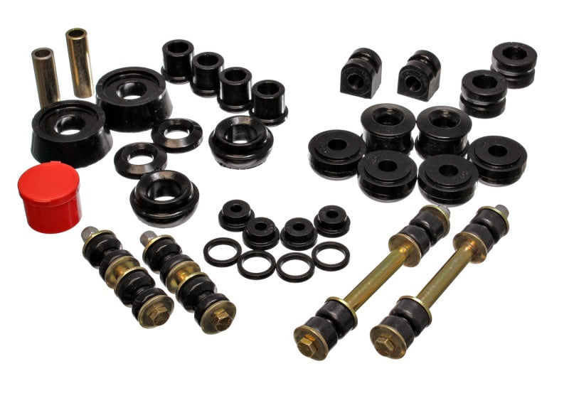 ENERGY SUSPENSION 03-05 Dodge SRT-4 FWD Black Hyper-flex Master Bushing Set