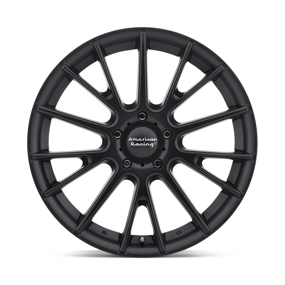 AMERICAN RACING NINE 04 SATIN BLACK