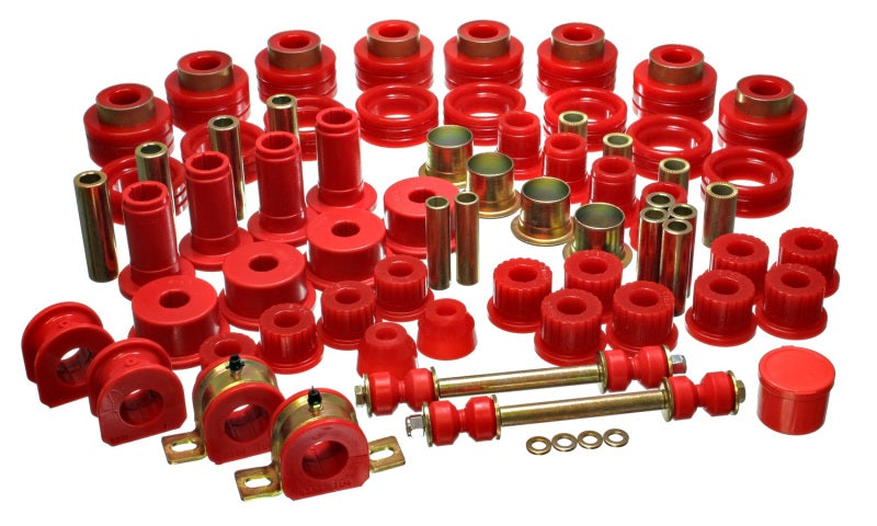 ENERGY SUSPENSION 94-01 Dodge Ram 1500 2WD / 94-02 Ram 2500/3500 2WD Red Hyper-flex Master Bushing S