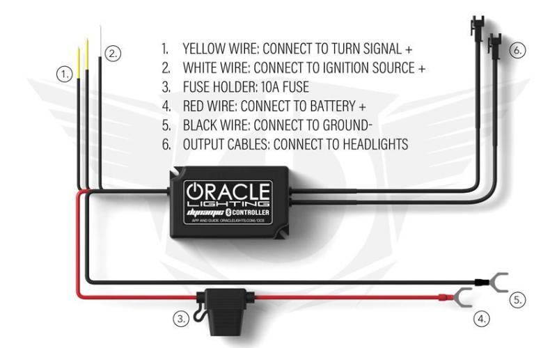 ORACLE 17-19 Ford F-250 SD Dynamic Pre-Assembled Headlights - Halogen - Black Edition - SEE WARRANTY