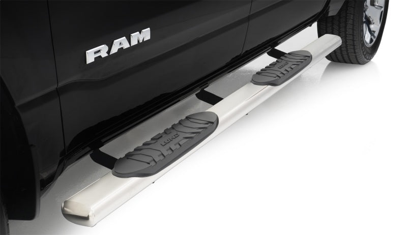 LUND 2019 Ram 1500 Crew Cab 5in Oval Straight SS Nerf Bars - Polished