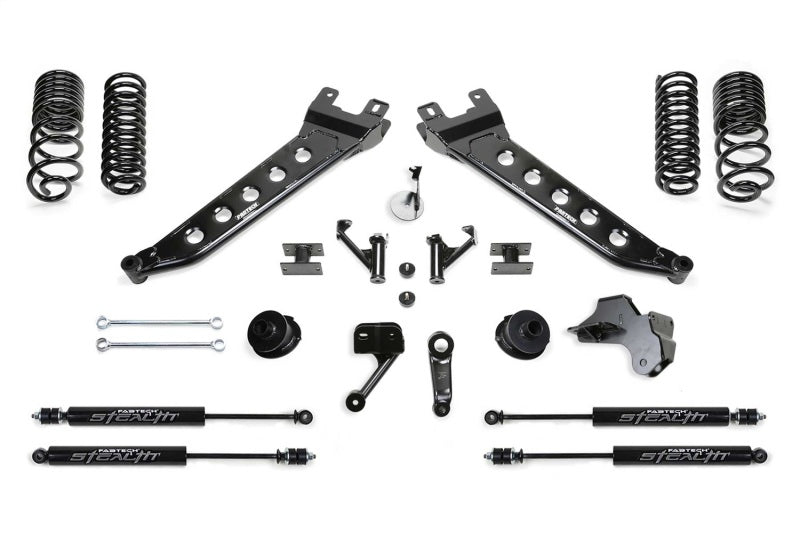 FABTECH 19-22 Ram 2500 4WD 5in Radius Arm Kit w/Stealth