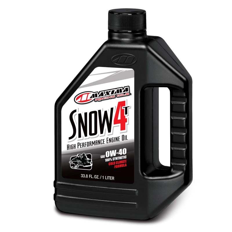 MAXIMA Snow 4T Full Synthetic 0W40 - 1 Liter - Case of 12