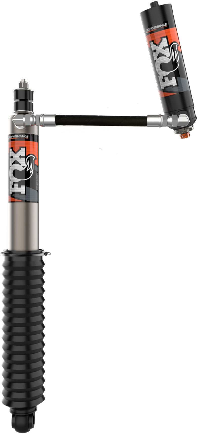 FOX 2022+Toyota Tundra w/Ext Brake Lines 1.5-3in Lift Rear Perf Elite Series 2.5 Res Shocks - Adj