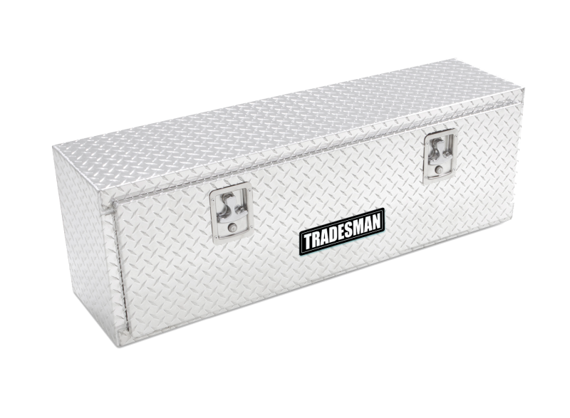 TRADESMAN Aluminum Top Mount Tool Box (48in.) - Brite