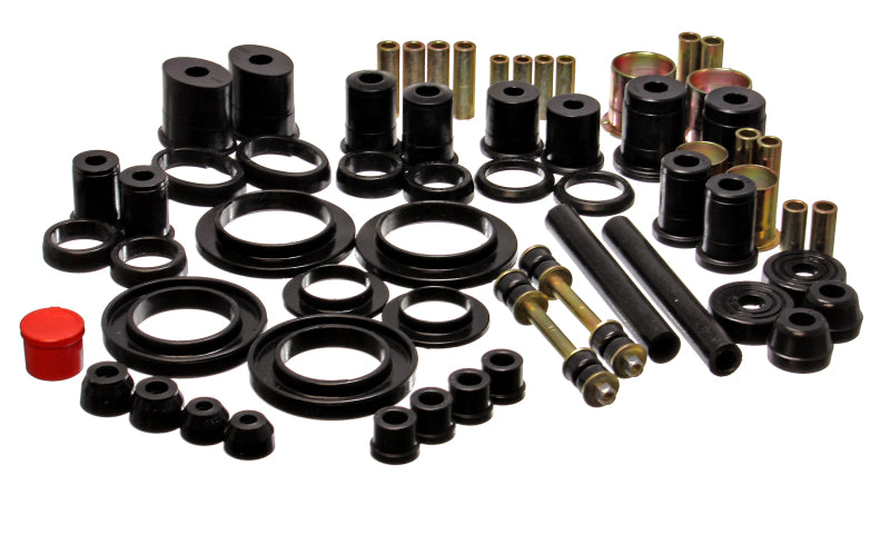 ENERGY SUSPENSION 99-04 Ford Mustang Black Hyper-flex Master Bushing Set