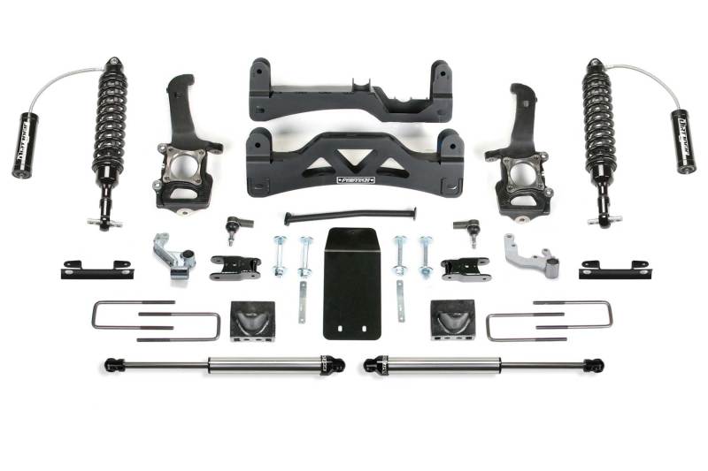 FABTECH 2014 Ford F150 4WD 6in Perf Sys w/Dlss 2.5 C/O Resi & Rr Dlss